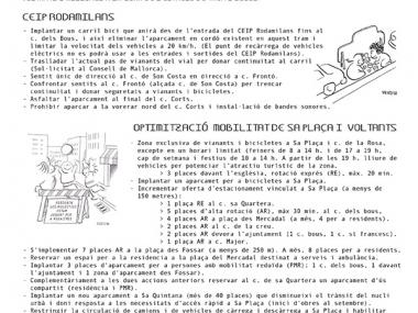Pla de mobilitat urbana, primera fase